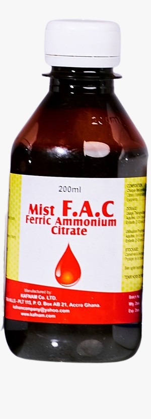 F.A.C (FERRIC AMMONIUM CITRATE)